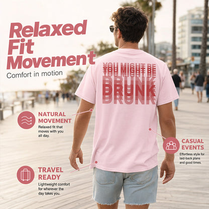 Men's Short Sleeve Crew Neck Graphic Shirt