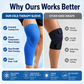 Knee Ice Pack Wrap Compression Sleeve
