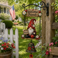 🍄🔔 Gnome Welcome Doorbell: Varázslatos Üdvözlés és Kerti Hangulat! ✨
