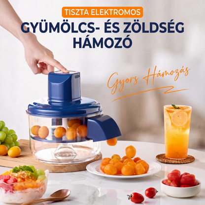 🥔😎 Átlátszó Elektromos Hámozó: Villámgyors Előkészítés és Tökéletes Hámozás! ✨
