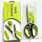 ✂️🌿 Multi-Layer Herb Scissors: Chop Faster, Store Safely! 🛡️