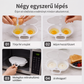 🥚 🍳 Mikrohullámú sütőbe való tojásfőző