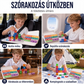 🧩 Mágneses kockák betűkkel és számokkal – Játékos tanulás, szórakoztató oktatás✨