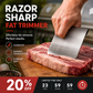 🥩✨ Ergonómikus Húskaparó: Ívelt Kialakítás és Kényelmes Fogás! 🔪