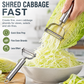 2-in-1 Stainless Steel Peeler and Julienne Slicer