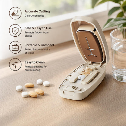 Portable Pill Cutter Splitter