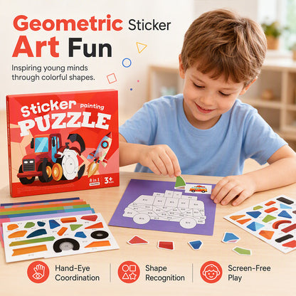 🧩✨ Geometriai Matrica Kirakó: Játékos Tanulás és Logikai Fejlesztés! 🎨