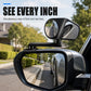Adjustable Dual-Sided Auxiliary Rearview Mirror