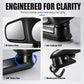 Adjustable Dual-Sided Auxiliary Rearview Mirror