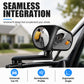 Adjustable Dual-Sided Auxiliary Rearview Mirror