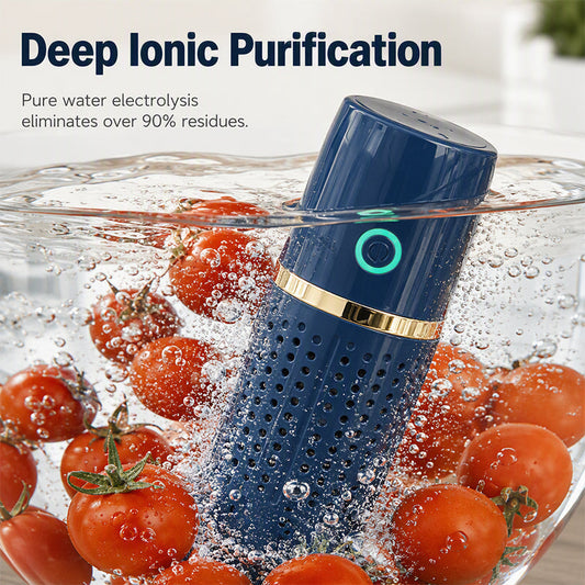 🍓🛡️ Automatikus Gyümölcsmosó: Vegyszermentes és Alapos Tisztítás! ✨
