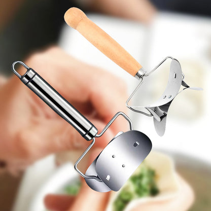 🥟✨ 1+1 INGYEN! Rozsdamentes Tésztavágó a Tökéletes Gombócokhoz! 📦