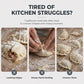 Dumpling Maker Press and Rolling Dough Cutter Set