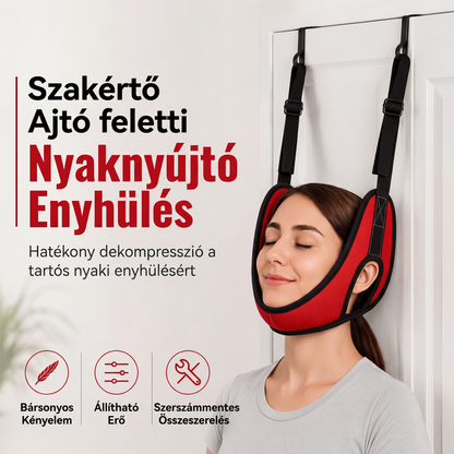 💆🦴 Nyaki Trakciós Heveder: Vége a Görcsöknek és a Nyakfájásnak!