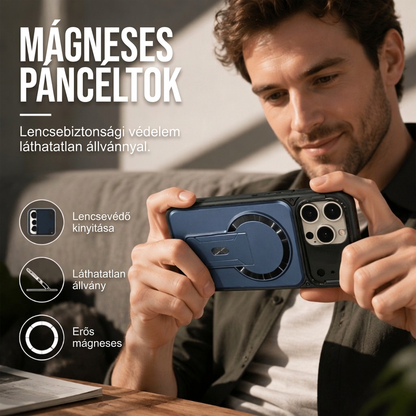 🛡️📱 Mágneses Telefontok: Vége a Karcolt Kameráknak és a Kényelmetlen Videózásnak!