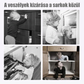 🔒👶 Többfunkciós Hűtőzár: Fúrás Nélkül, Maximális Védelem!