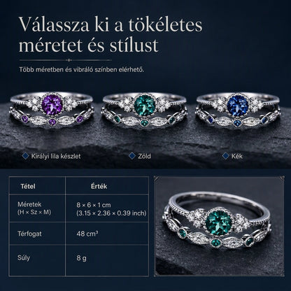 💍✨ Mikropavé Cirkónia Gyűrű: Ragyogó Szerelem és Tökéletes Ajándék!