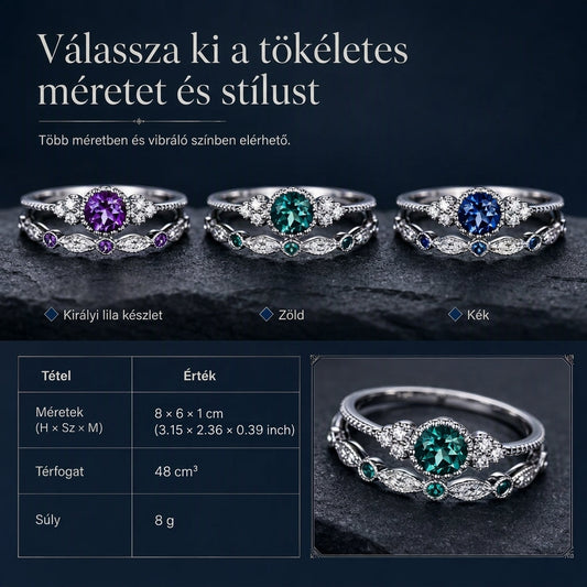 💍✨ Mikropavé Cirkónia Gyűrű: Ragyogó Szerelem és Tökéletes Ajándék!