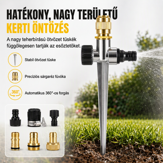 🌿🌧️ Automata Fűszóró: Réz Fúvóka és Ötvözött Csúcs! 📦