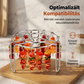 🍢 Rozsdamentes acél nyársrács állvány légsütőhöz – Praktikus, hőálló ✨