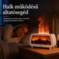 🔥💨 Kandalló Lángpárásító: Pihentető Hangulat + Aromaterápia! 🌙
