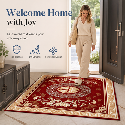 Non Slip Home Entrance Doormat Decorative Floor Mat for Entryway and Living Room