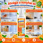❄️🌿 Hűtő- és WC-Szagtalanító Spray: Két Az Egyben + Friss Illat! ✨