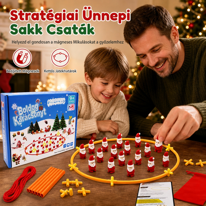 Karácsonyi Mikulásos mágneses sakkjáték
