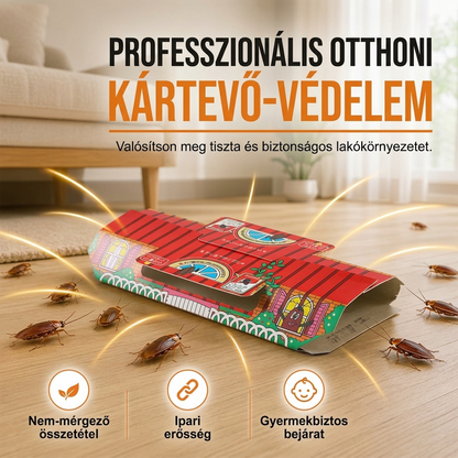 Nem Mérgező Csótánycsapda: Professzionális + Biztonságos! 🎯