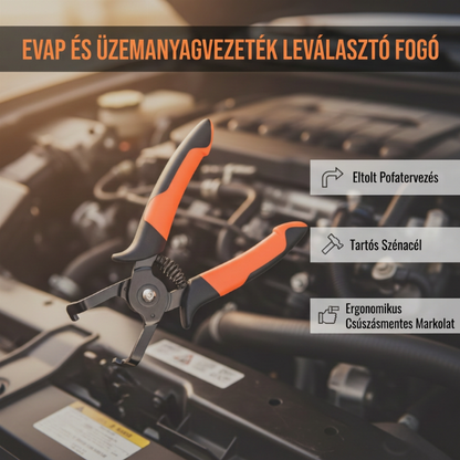 EVAP és üzemanyagvezeték-szétválasztó fogó