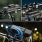 Ultra-Bright LED Bike Light with Dual Beam