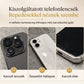 Leopárd mintás telefontok nagyméretű ablakos kameravédelemmel