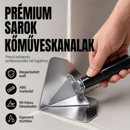 🧱 50% KEDVEZMÉNY ✨ Rozsdamentes acél sarokkanál – stabil és rozsdamentes építési munkákhoz
