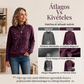 Női alkalmi dupla cipzáras pulóverdzseki – Kényelmes és stílusos viselet ✨🧥