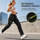 Női sportos szabadidőnadrág cipzáras zsebekkel – Kényelmes viselet edzéshez és hétköznapokra ✨🏃‍♀️