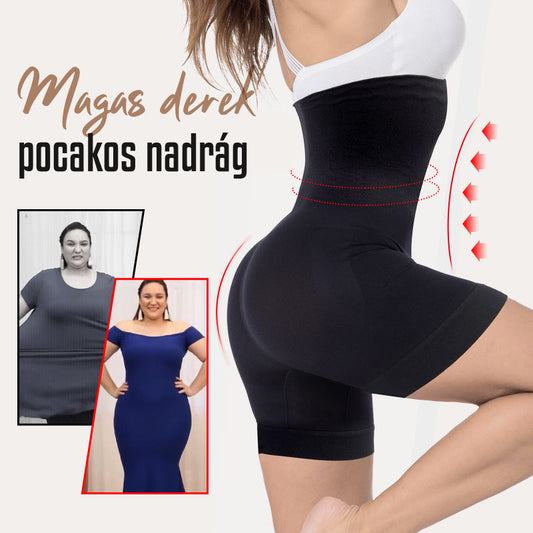 Magas derék pocakos nadrág