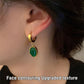 💎 Smaragd nyaklánc fülbevalók karkötő